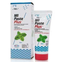 MI Paste Plus Mint 1/Pk. Topical Tooth Cream with Calcium, Phosphate and 0.2% Fluoride. 1 Tube